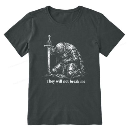 Pagewings They Will Not Break Me Unisex Classic T-shirt
