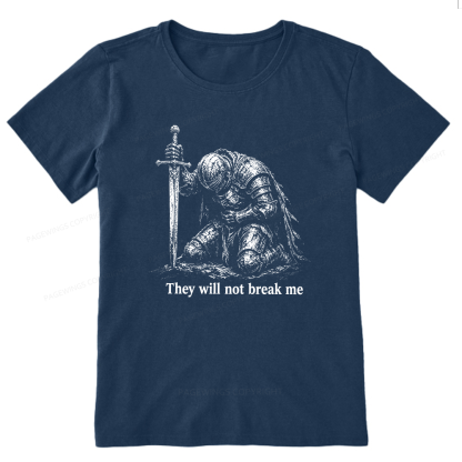 Pagewings They Will Not Break Me Unisex Classic T-shirt