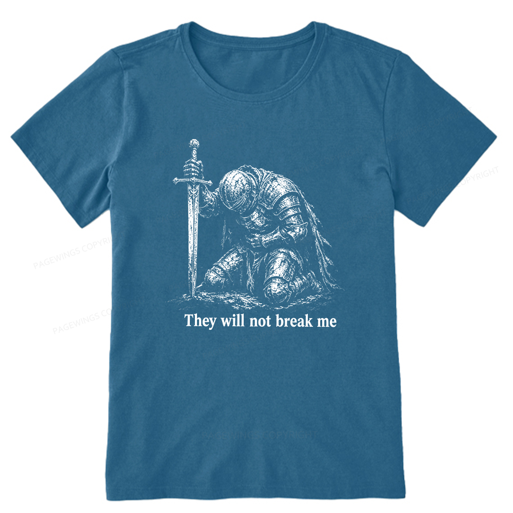 Pagewings They Will Not Break Me Unisex Classic T-shirt