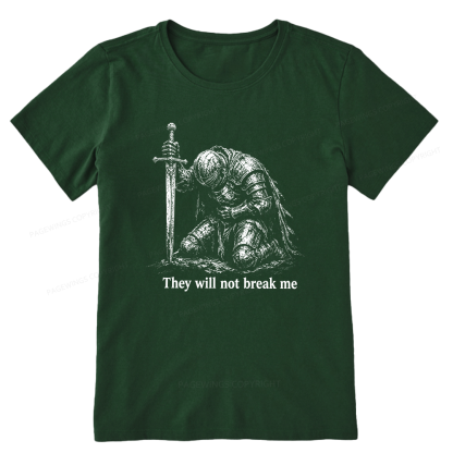 Pagewings They Will Not Break Me Unisex Classic T-shirt