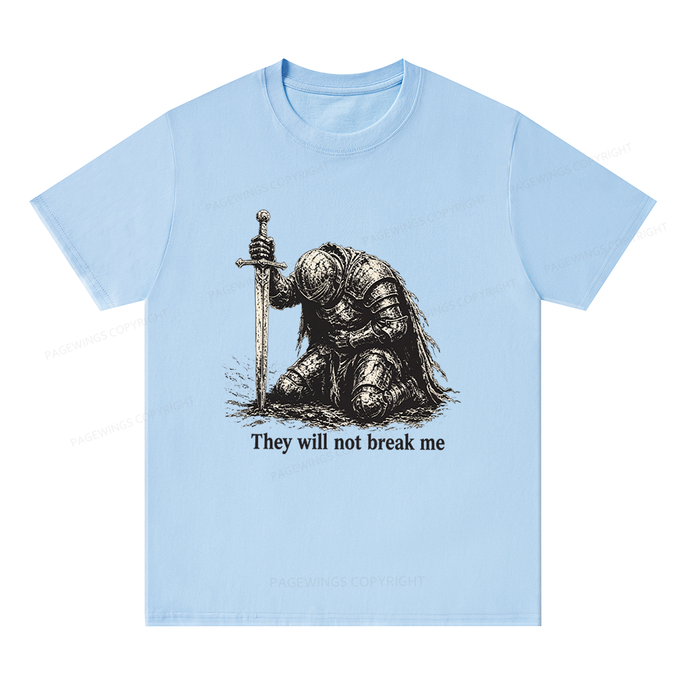 Pagewings They Will Not Break Me Unisex Classic T-shirt