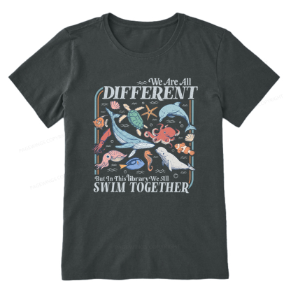 Pagewings We All Swim Together Unisex Classic T-shirt