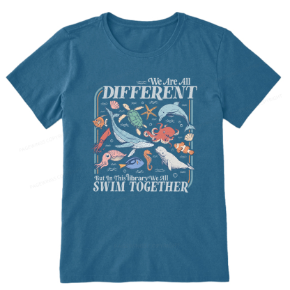 Pagewings We All Swim Together Unisex Classic T-shirt