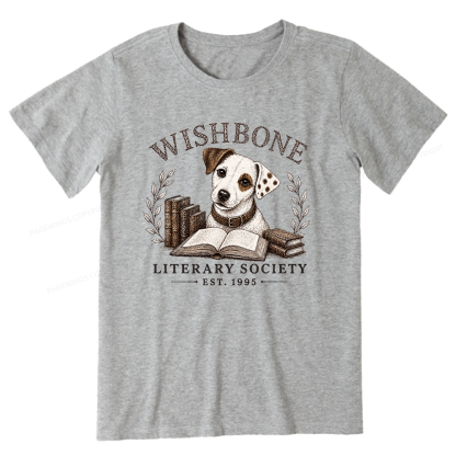 Pagewings Wishbone Literary Society Unisex Classic T-shirt