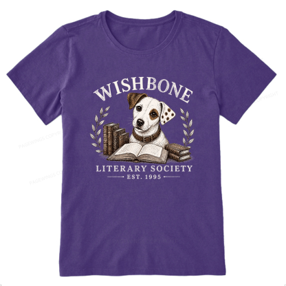 Pagewings Wishbone Literary Society Unisex Classic T-shirt