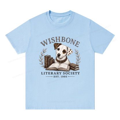 Pagewings Wishbone Literary Society Unisex Classic T-shirt