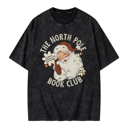 Pagewings Book Club Unisex Washed T-shirt