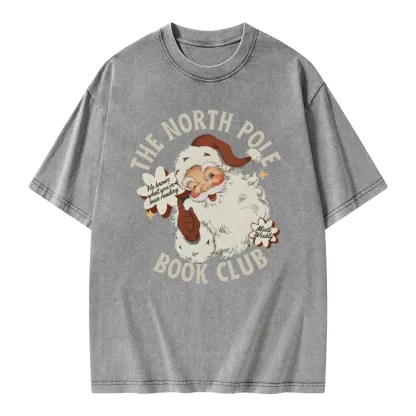 Pagewings Book Club Unisex Washed T-shirt