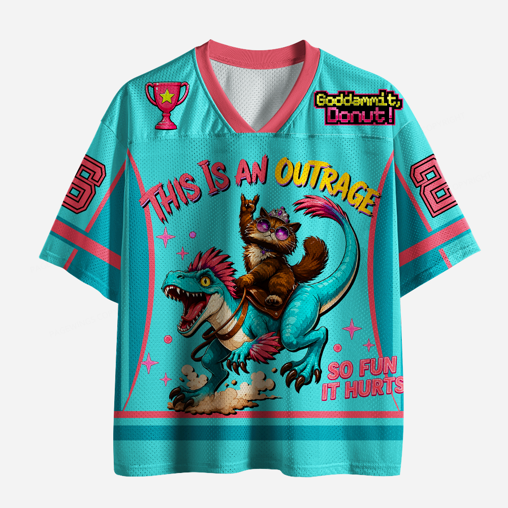 Pagewings Sci Fi Book Lover Unisex Mesh Jersey