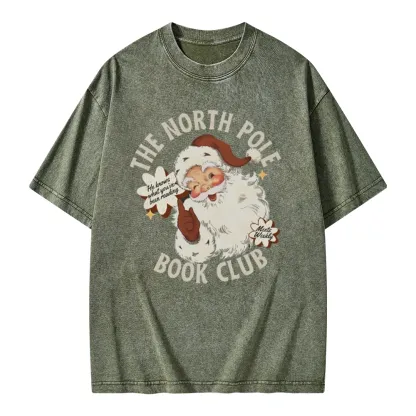 Pagewings Book Club Unisex Washed T-shirt