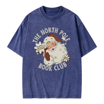 Pagewings Book Club Unisex Washed T-shirt