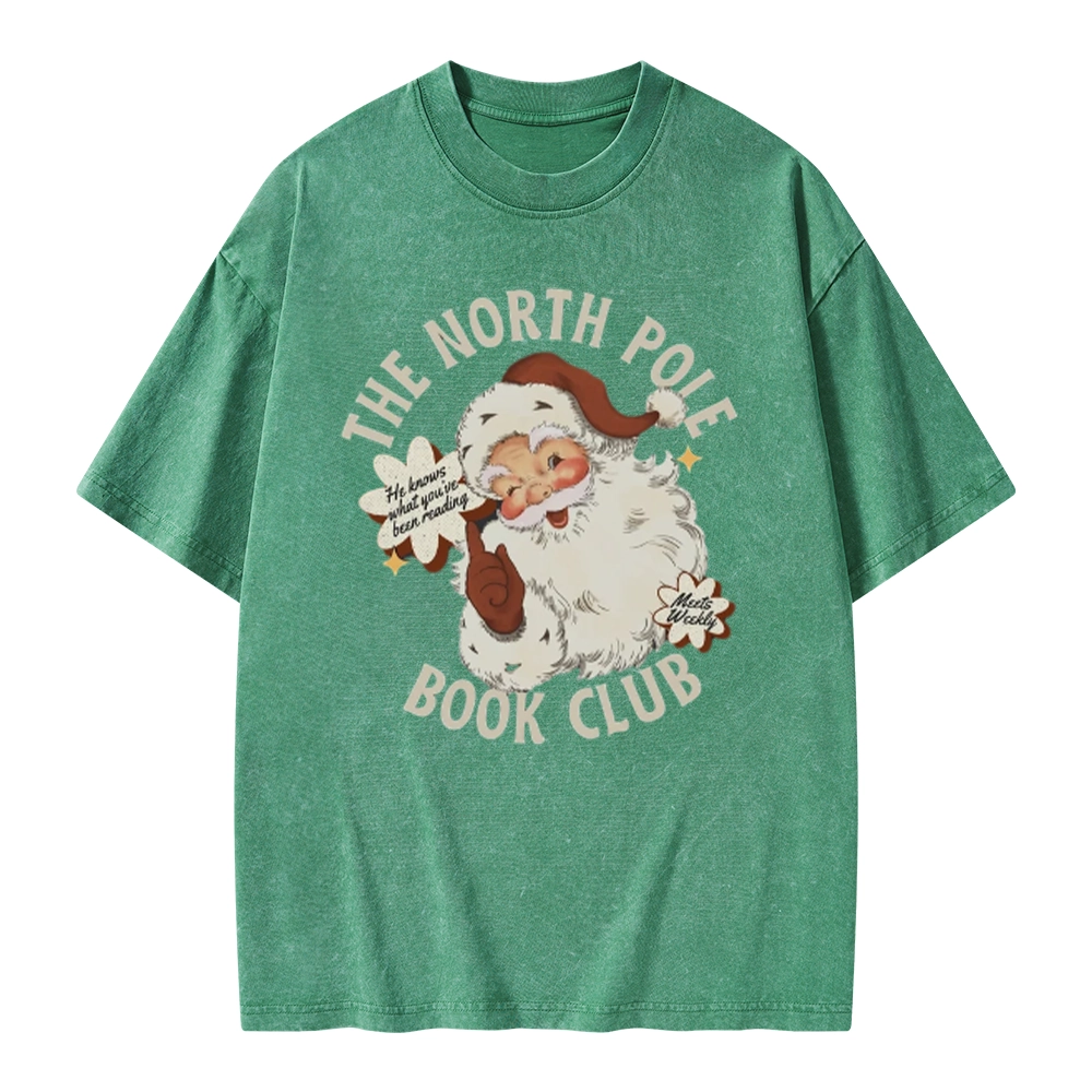 Pagewings Book Club Unisex Washed T-shirt