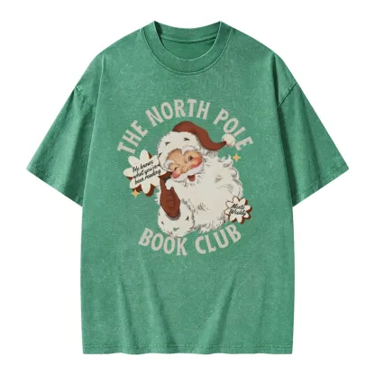 Pagewings Book Club Unisex Washed T-shirt