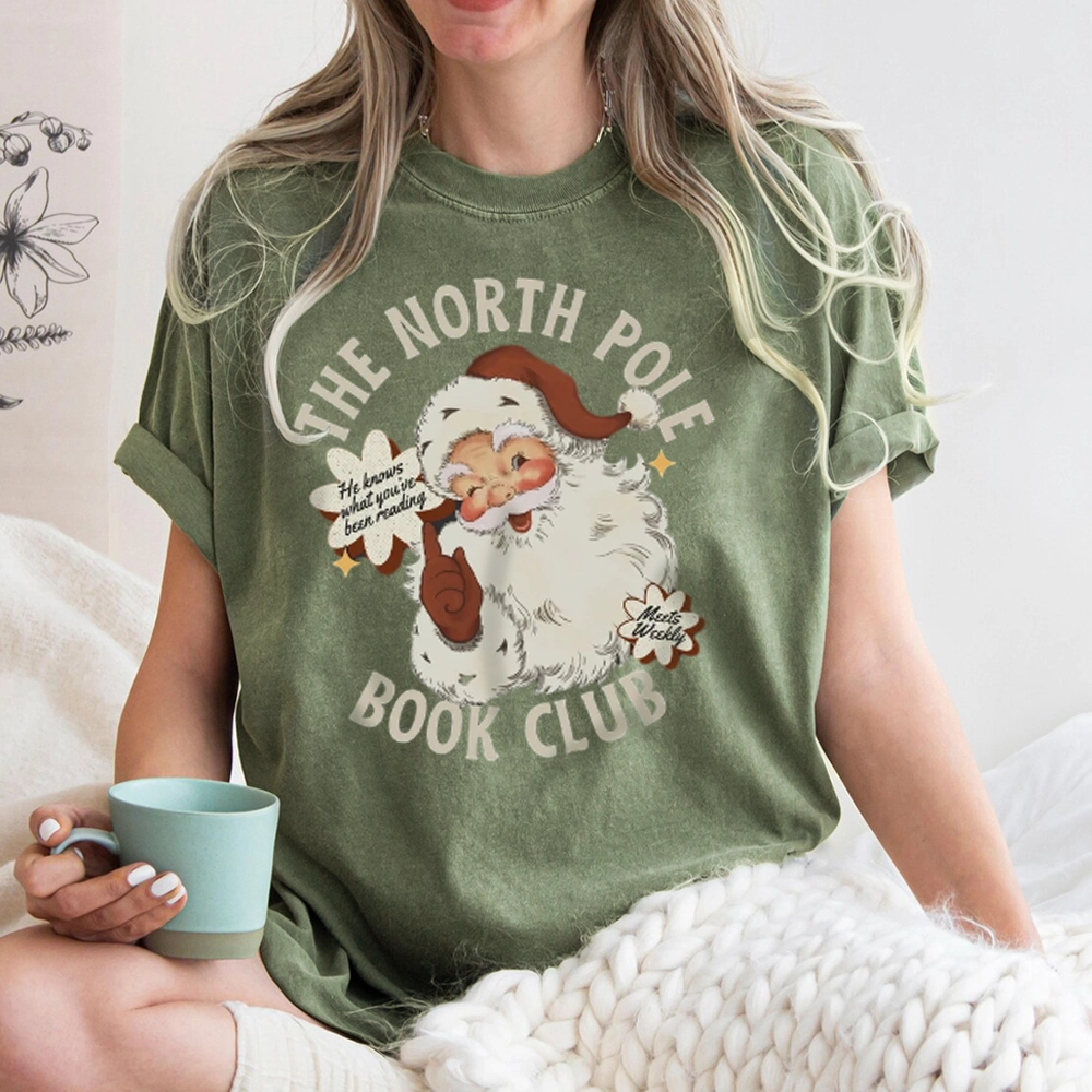 Pagewings Book Club Unisex Washed T-shirt