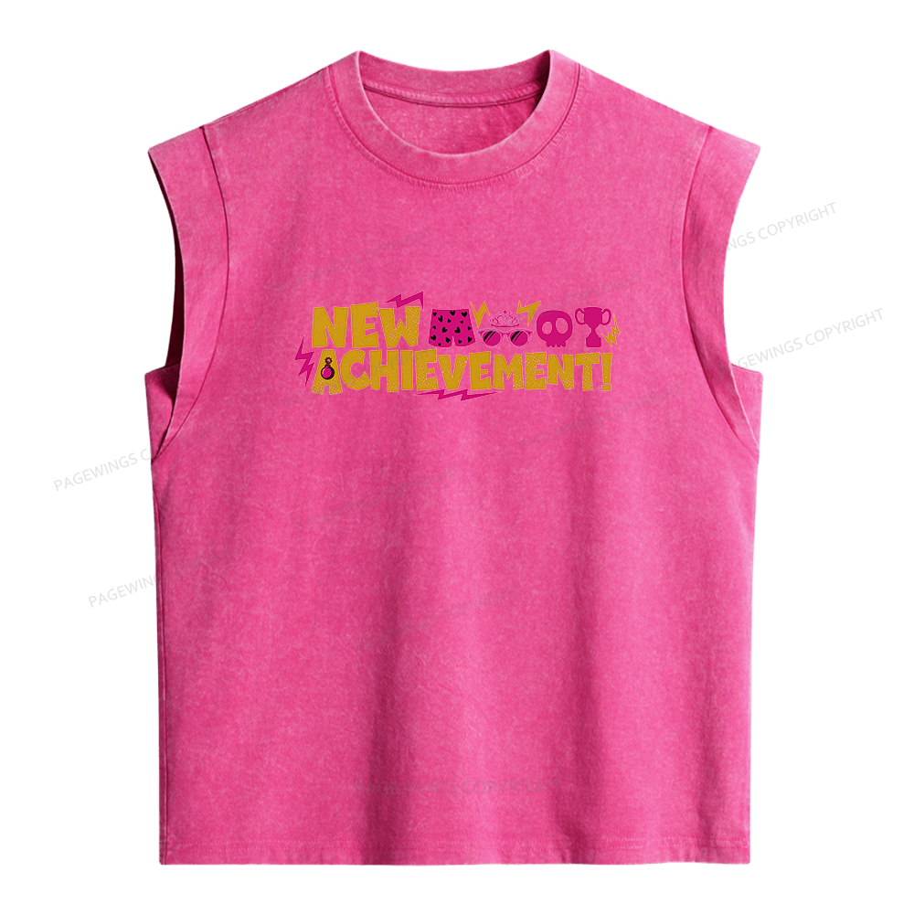 Pagewings Sci Fi Book Lover Women's Washed Tank Top