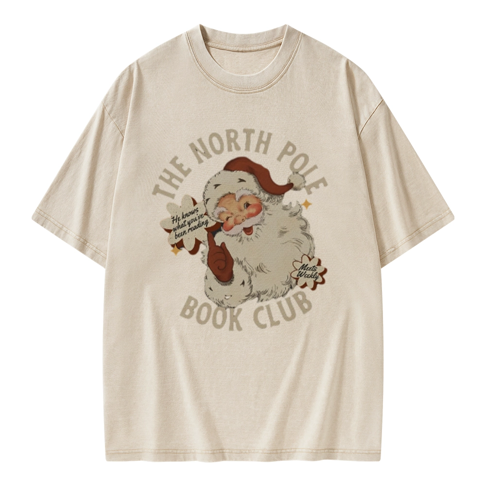 Pagewings Book Club Unisex Washed T-shirt