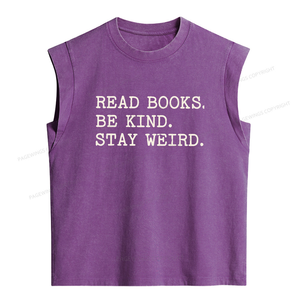 Pagewings Book Hangover Women's Washed Tank Top