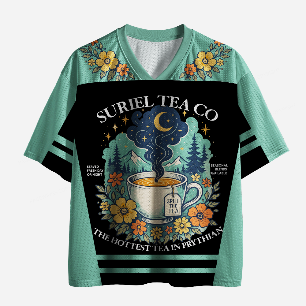 Pagewings Fantasy Book Lover Unisex Mesh Jersey