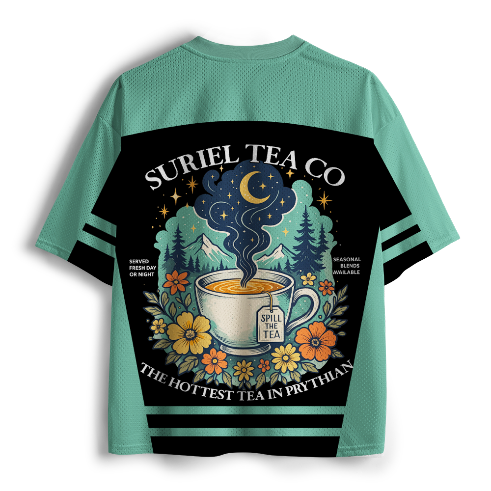 Pagewings Fantasy Book Lover Unisex Mesh Jersey