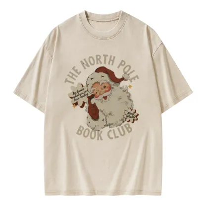 Pagewings Book Club Unisex Washed T-shirt