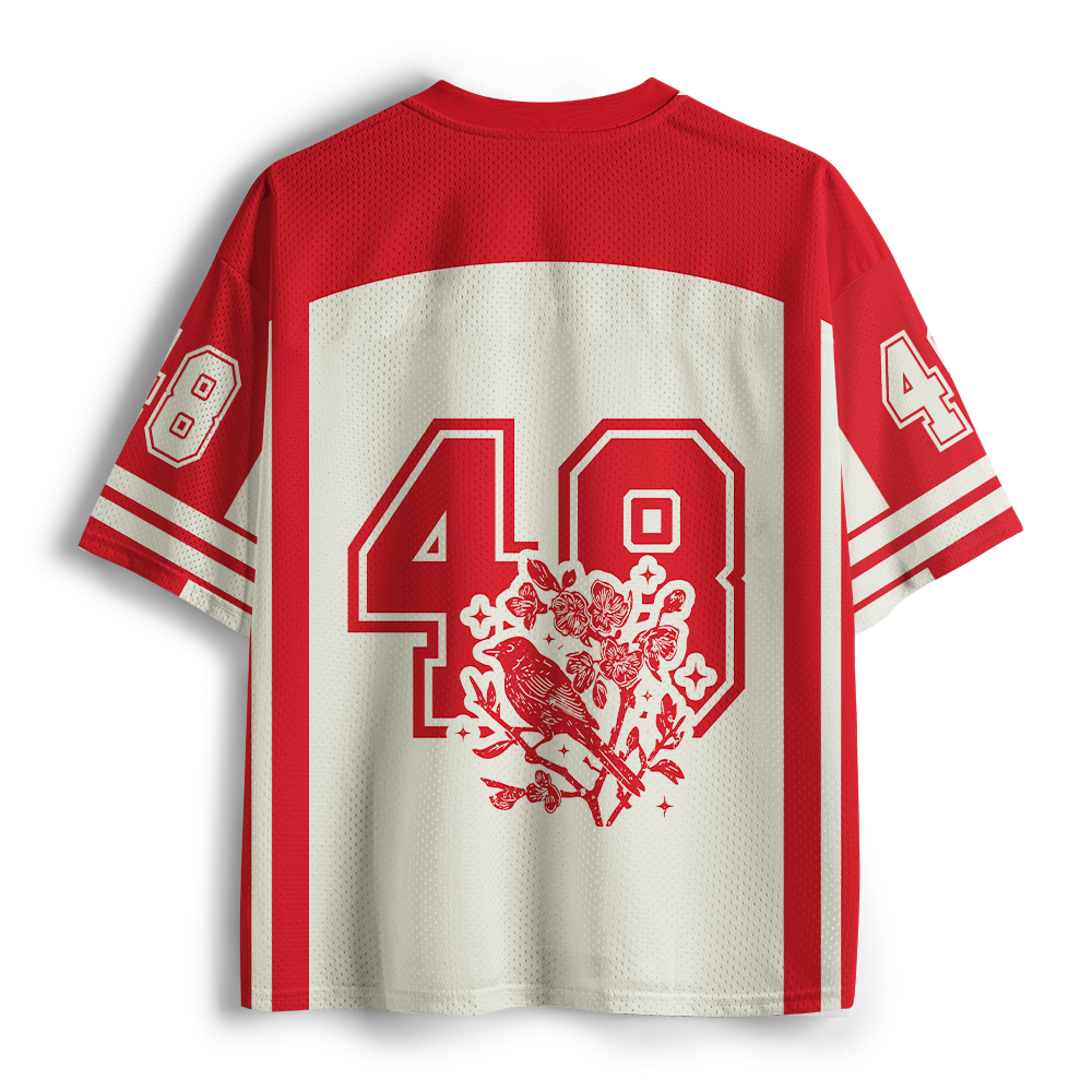 Pagewings Defend Your Local Public Libraries Unisex Mesh Jersey