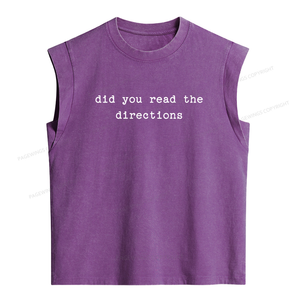 Pagewings Funny Teacher Women's Washed Tank Top