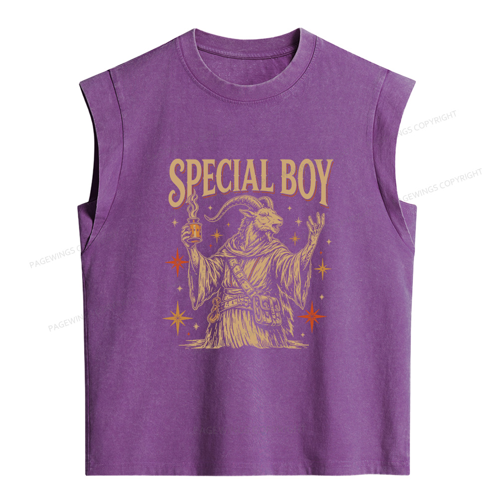 Pagewings Sci Fi Bookish Women's Washed Tank Top
