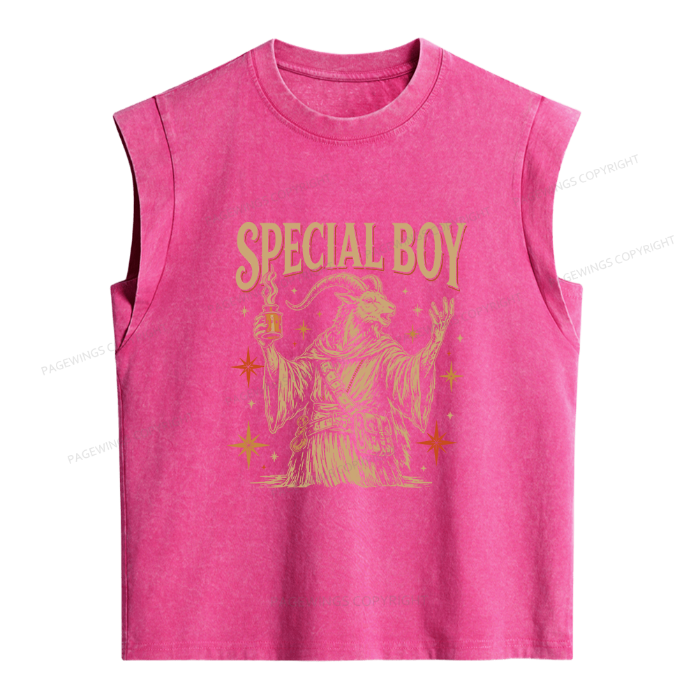 Pagewings Sci Fi Bookish Women's Washed Tank Top