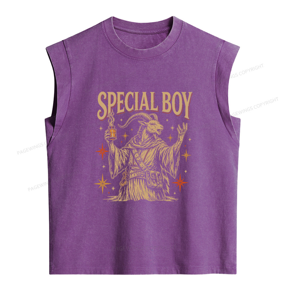 Pagewings Sci Fi Bookish Women's Washed Tank Top