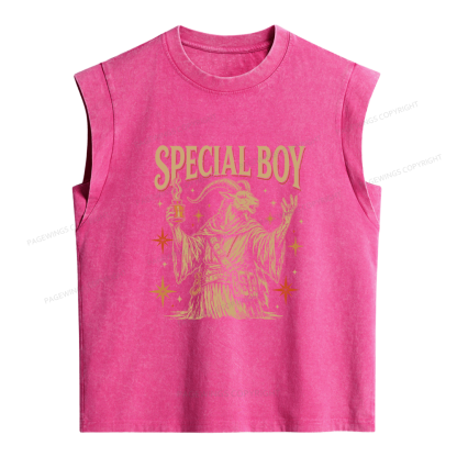 Pagewings Sci Fi Bookish Women's Washed Tank Top