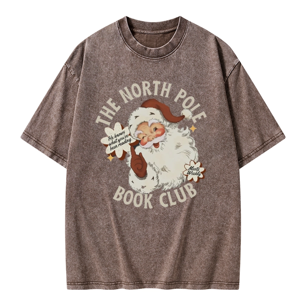 Pagewings Book Club Unisex Washed T-shirt