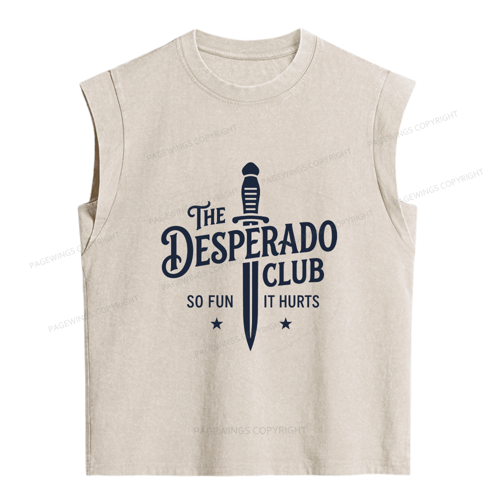 Pagewings Sci-Fi Book Lovers Read Women's Washed Tank Top