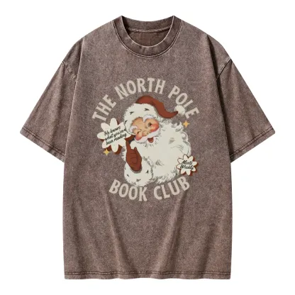Pagewings Book Club Unisex Washed T-shirt