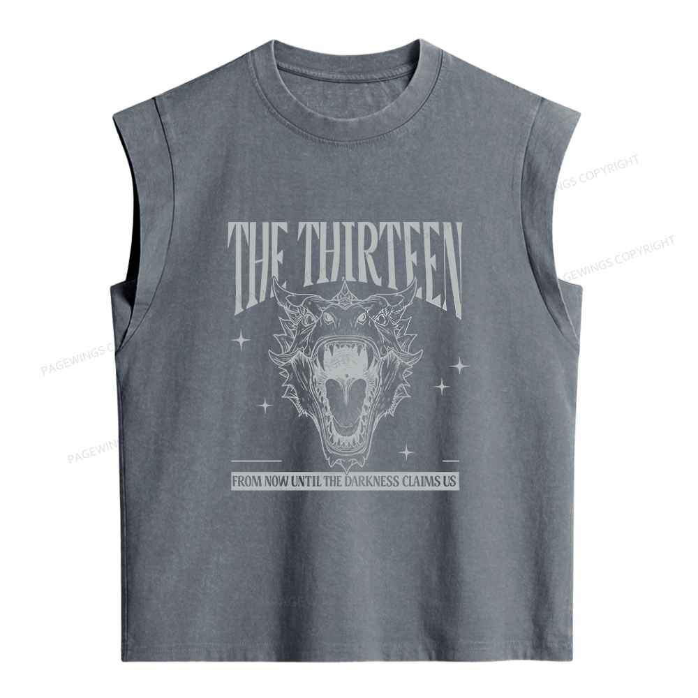  Pagewings Fantasy Bookish Women's Washed Tank Top