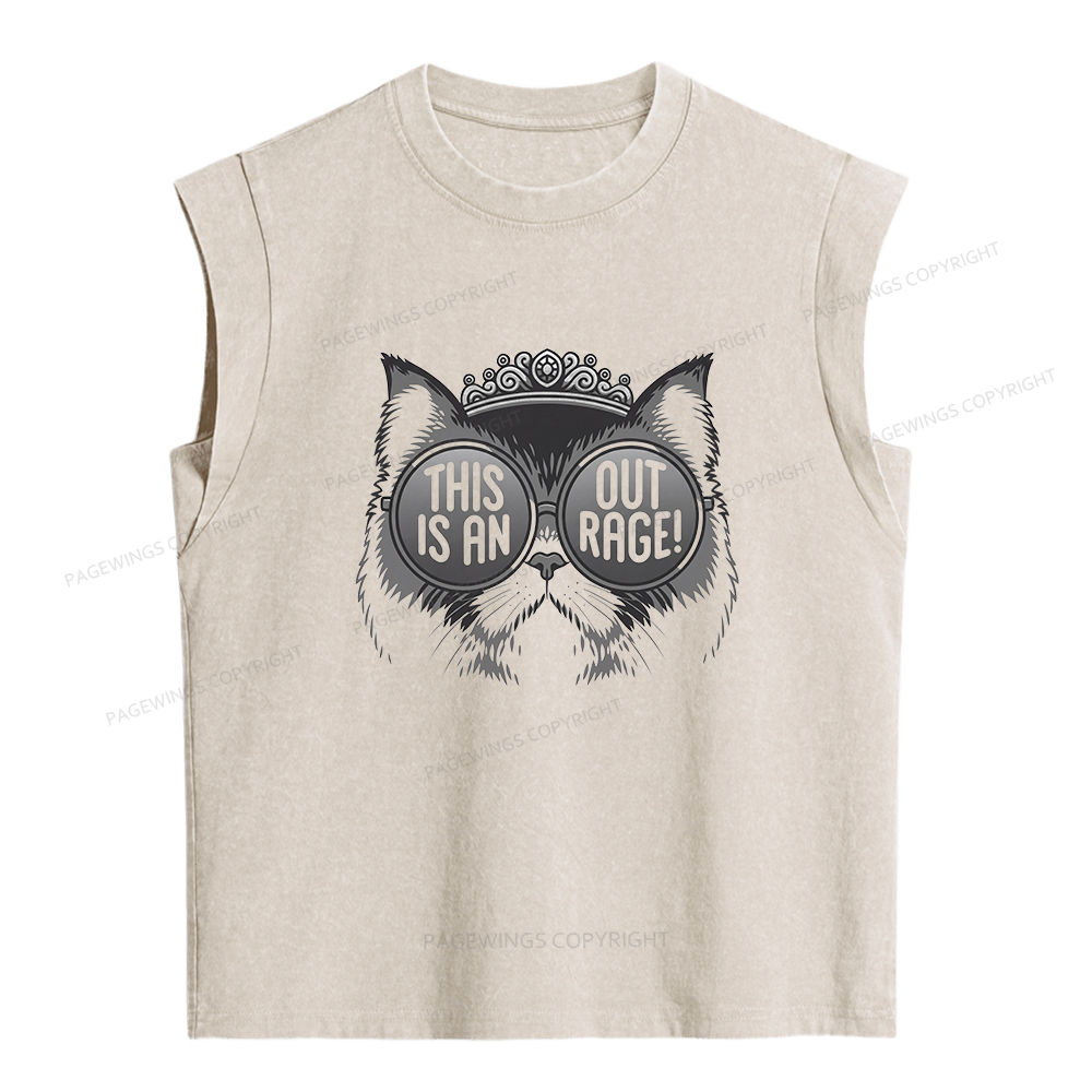 Pagewings Sci Fi Book Lover  Women's Washed Tank Top