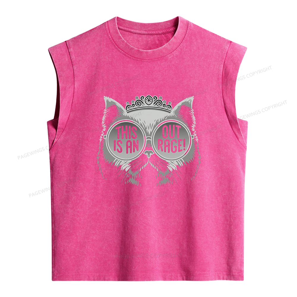 Pagewings Sci Fi Book Lover  Women's Washed Tank Top