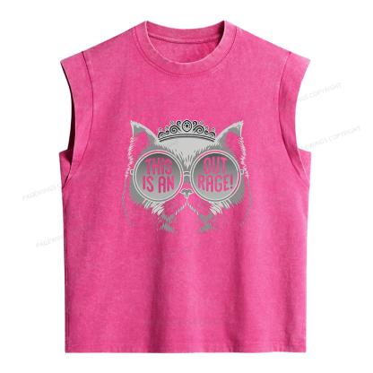 Pagewings Sci Fi Book Lover  Women's Washed Tank Top