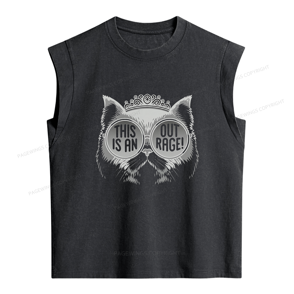Pagewings Sci Fi Book Lover  Women's Washed Tank Top