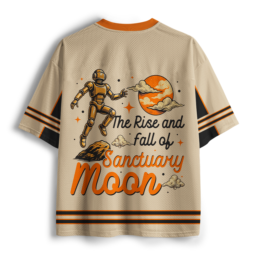 Pagewings Sci Fi Bookish Unisex Mesh Jersey