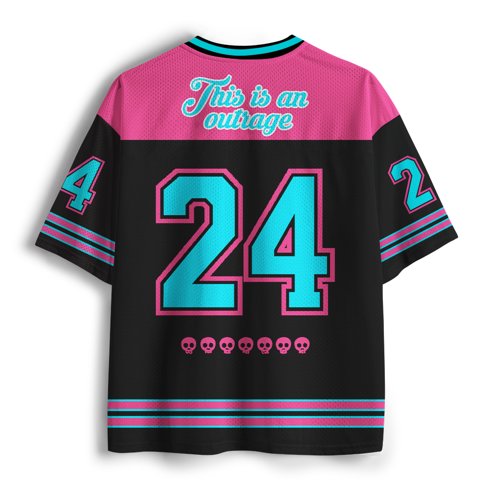Pagewings Sci Fi Bookish Unisex Mesh Jersey