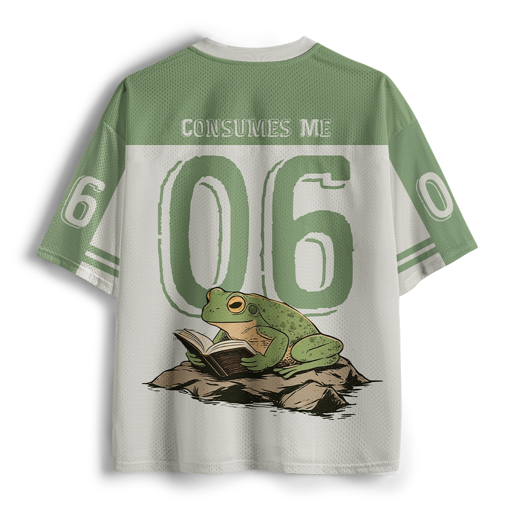 Pagewings Rage Consumes Me Unisex Mesh Jersey