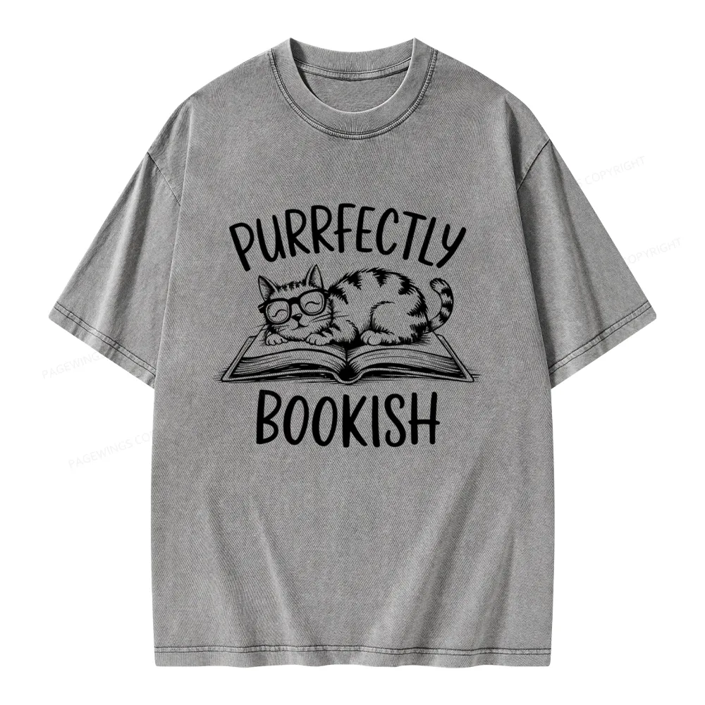 Pagewings Emotionally Attached To Fictional Characters Unisex Washed T