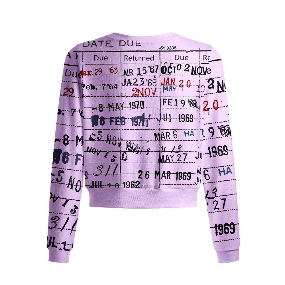 Pagewings Public Libraries Crew Neck Cardigan Sweaters