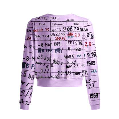 Pagewings Public Libraries Crew Neck Cardigan Sweaters