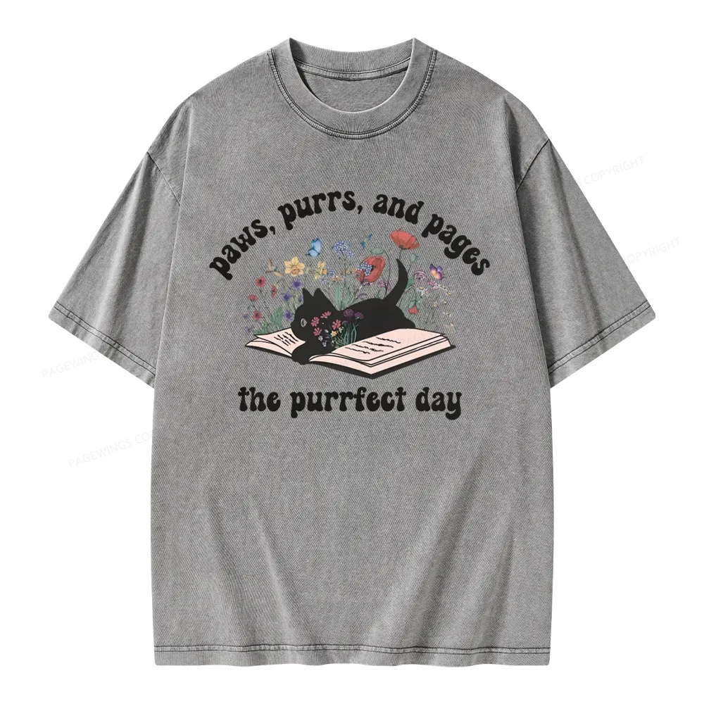 Pagewings Emotionally Attached To Fictional Characters Unisex Washed T