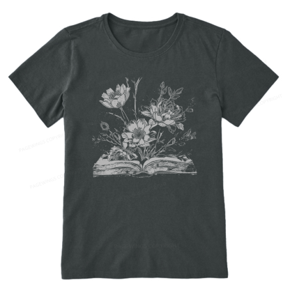 Pagewings Book and Flowers16324 Bookish Unisex Classic T-shirt
