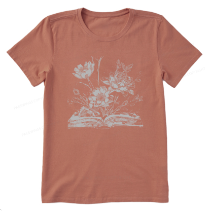 Pagewings Book and Flowers16324 Bookish Unisex Classic T-shirt