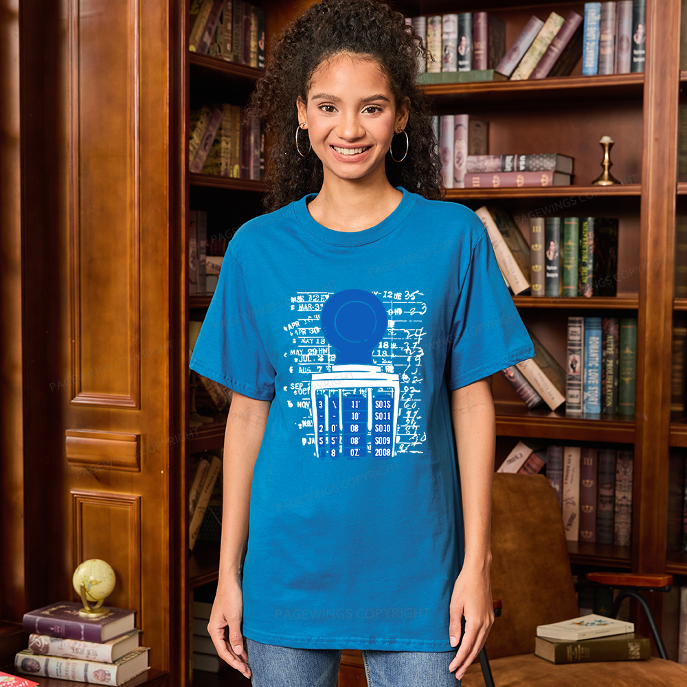 Pagewings Books Library Stamp16436 Bookish Unisex Classic T-shirt