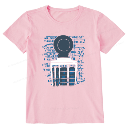 Pagewings Books Library Stamp16436 Bookish Unisex Classic T-shirt