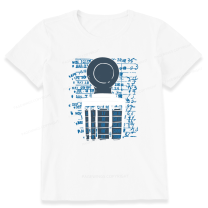 Pagewings Books Library Stamp16436 Bookish Unisex Classic T-shirt
